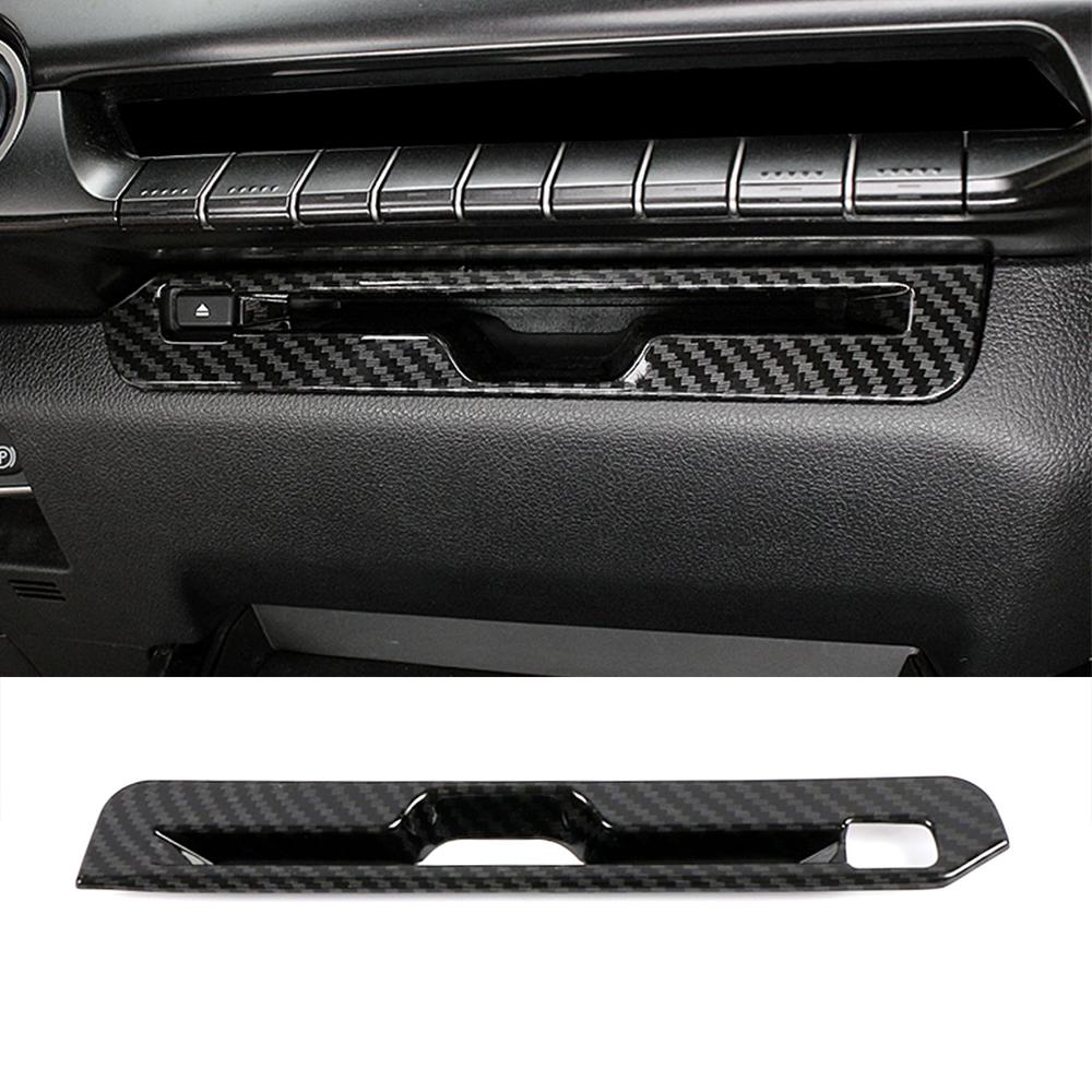 Для Lexus UX UX200 UX250 2018-2022 Цвет углеродного волокна Интерьер Центральный блок управления Модификация Рамка Крышка Отделка Внешний стиль