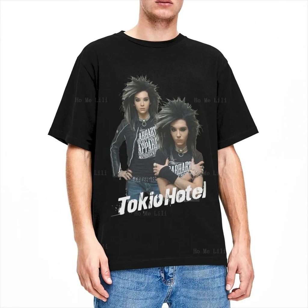 Футболка Tokio Hotel Бутлег Летняя Одежда Топы На заказ Дизайн Футболки Мужская Одежда