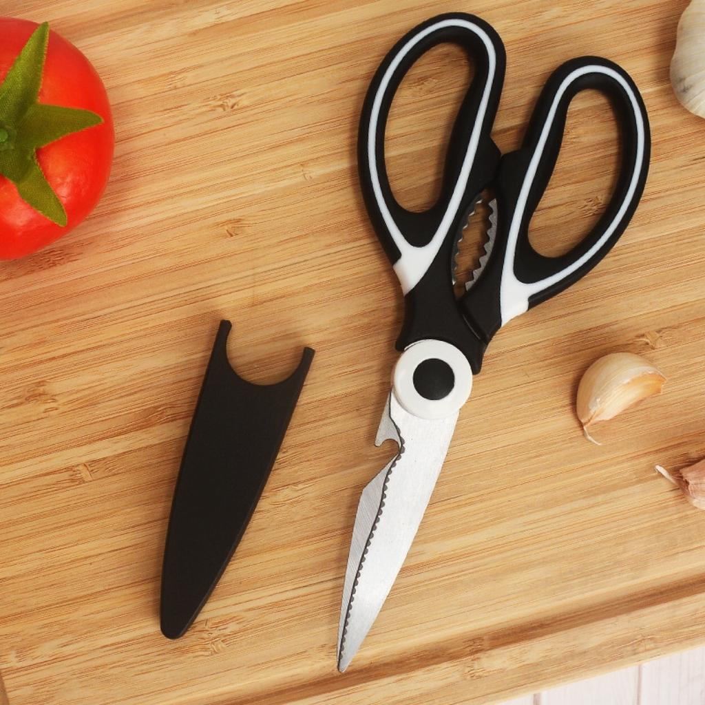 Кухонные ножницы Многофункциональные ножницы из нержавеющей стали для куриных костей Ножницы «Панда» Кухонные ножницы для костей для дома Скребки для мяса Ножницы для рыбы