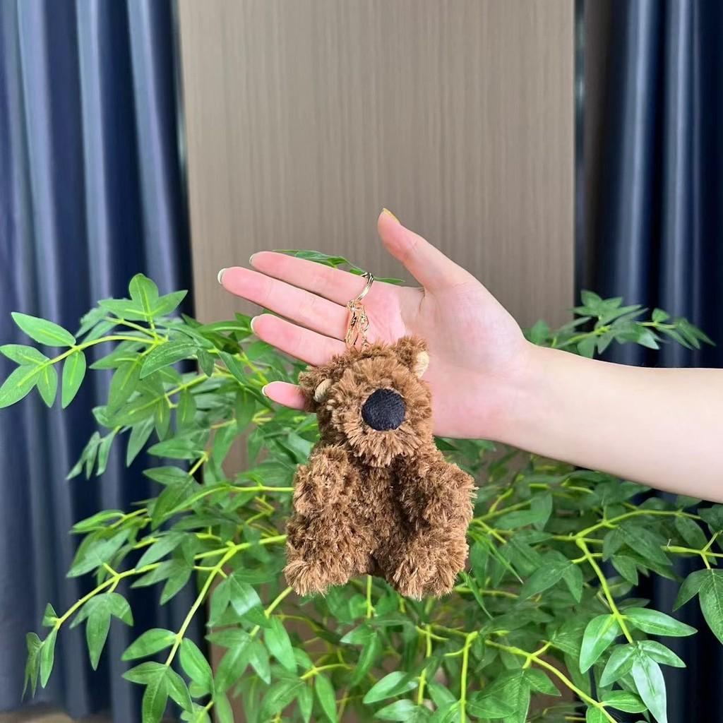 Charming Plush Small Dog Keychain With Ultra Soft Pp Cotton Filling And Stylish Design