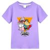 Dog Man 100%Cotton Cartoon Children's T-Shirt 2-12Y Anime Print Kids Tee Cute Boys Girls Tops O-Neck Short Sleeve Summer Toddler
