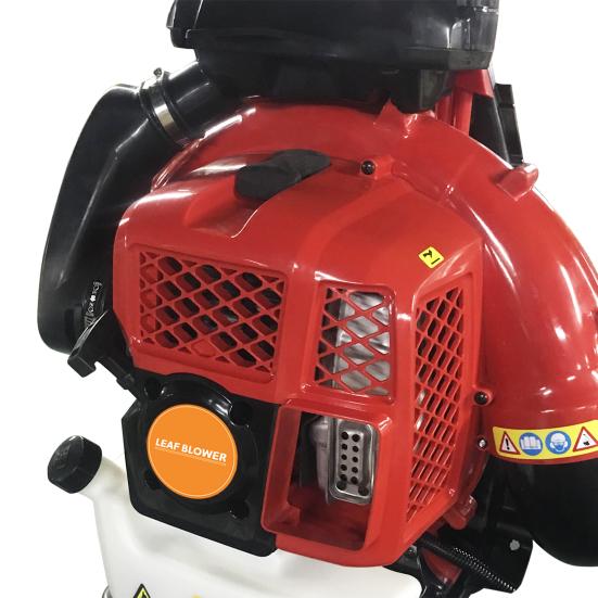 2-Stroke Engine 900CFM Air Volume 2.3L Tank Leaf Blower 80CC Gas Powered Backpack Snow
