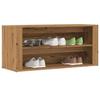 VidaXL Shoe Bench Artisan Oak 100x35x45cm Engineered Wood, Bench, Hallway Bench, Hallway Seat, Bench 857090