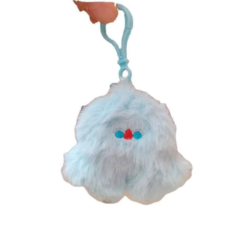 Adorable Plush Toy Keychain Cute Cartoon Animal Doll Colorful Soft Gift