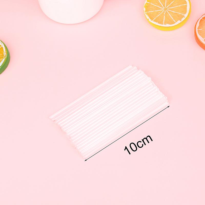 50 шт. прозрачные акриловые палочки многоразовые палочки для тортов для приготовления десерта