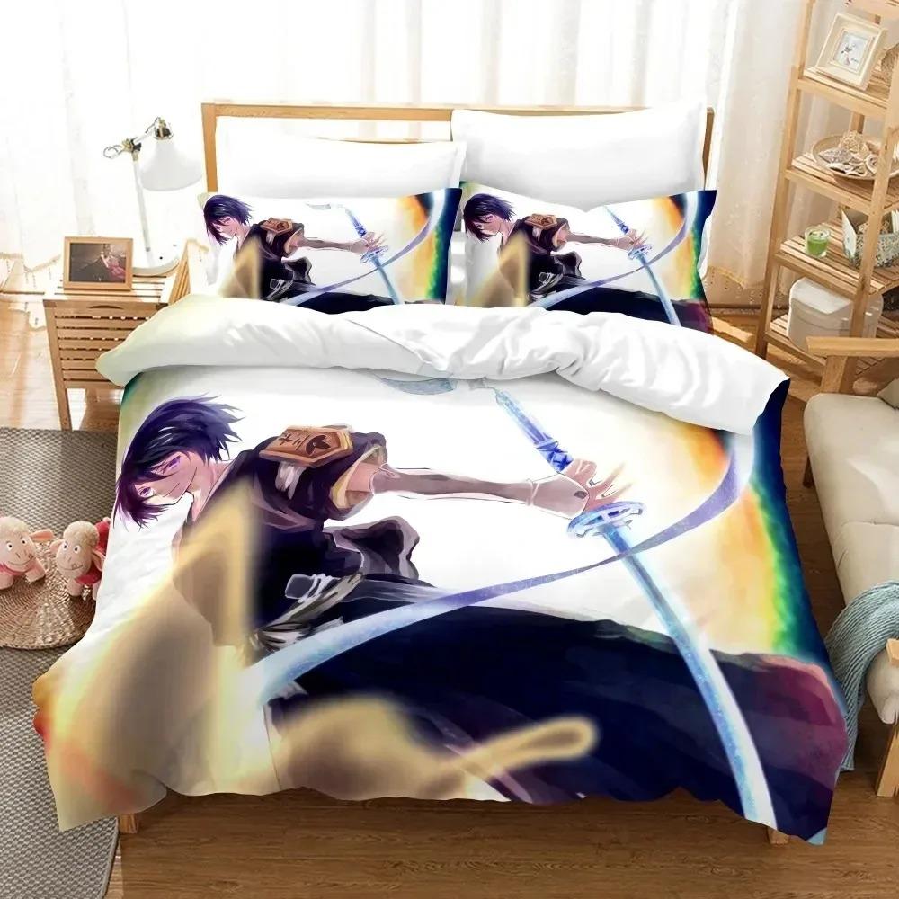 Anime Bleach Toushirou Ichigo Duvet Cover Pillowcase Bedding Collection Double Twin Full Queen King Adult Kids Bedclothes Quilt Cover