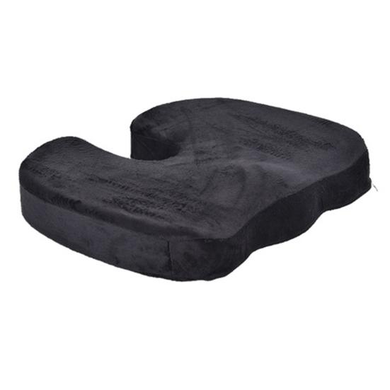Seat Cushion Memory Foam Chair Cushion Non-Slip Pain Relief Support Cushion for Office Car Wheelchair