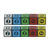 Игральные кости 10 шт. D6 6 граней для D&D Party Family Games RPG Dados As Collection