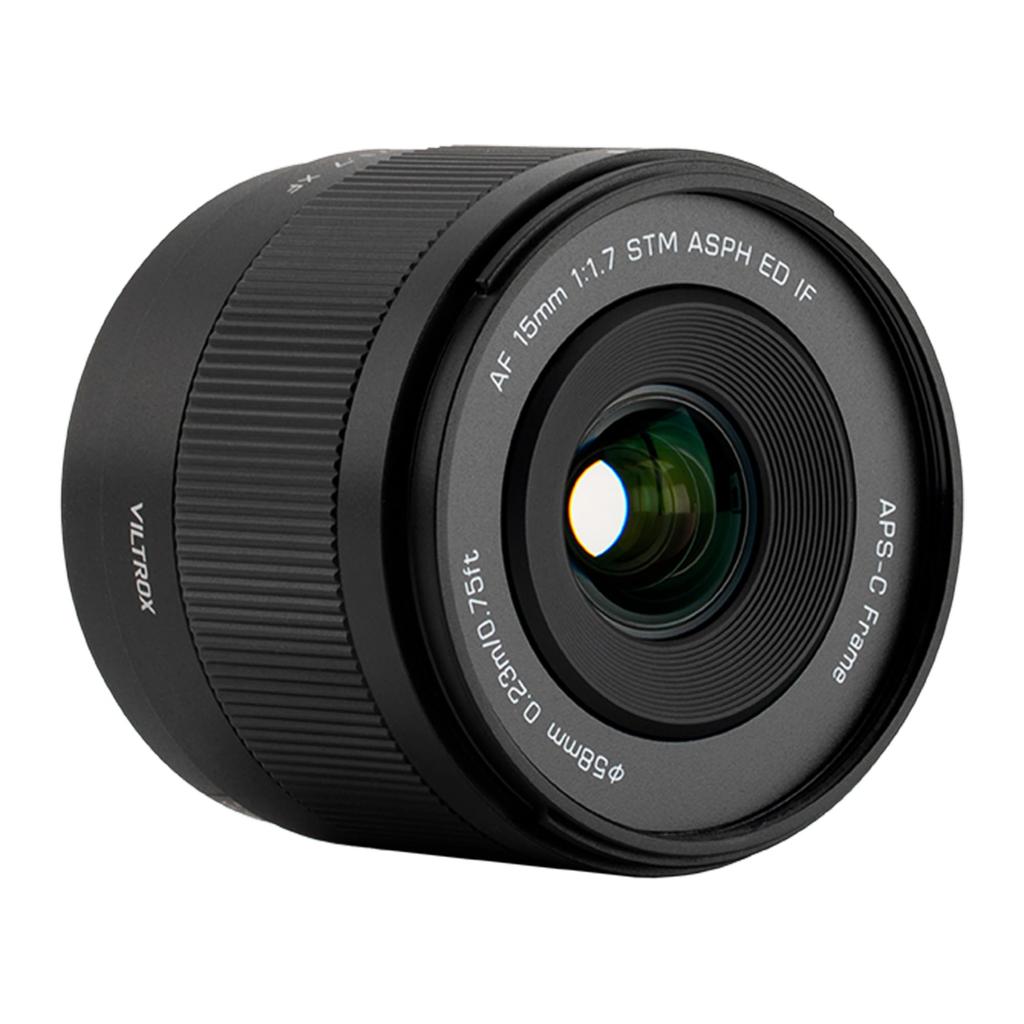 Viltrox AF 15mm XF AIR Ультраобъектив для беззеркальных камер Fujifilm Совместим с камерами Fujifilm и другими с байонетом X, F1.7, Широкоугольный, X-T5, X-T50, X-S20, X-M5,