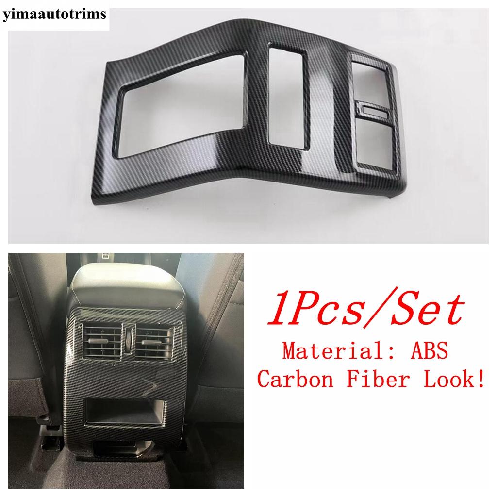 Steering Wheel / Handle Bowl / Water Cup / Rear Box AC Outlet Cover Trim Accessories For Mitsubishi Outlander 2024 2025