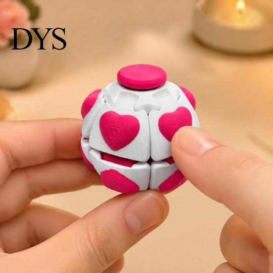 Расслабляющие настольные игрушки 3D-печатный нажимаемый фиджет-спиннер, нажимаемый и вращающийся шарик для тихих аксессуаров, снятие стресса и тревоги, аксессуар для офиса, дома,