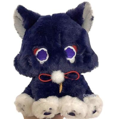 Игра Genshin, аниме-фигурка, кукла, пушистый кот, плюшевая игрушка, ударный странник, домашнее животное, скарамуш, игрушка для кошки, косплей, кукла-талисман, подарок для детей