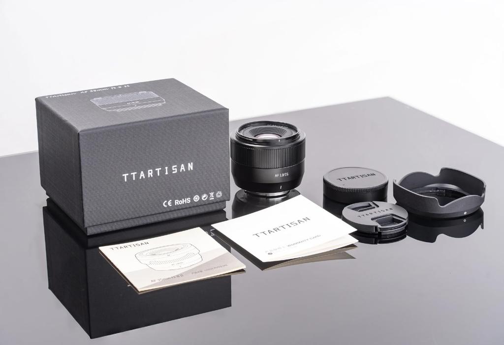 TTArtisan AF 35mm II Фикс-объектив Sony E Большой сменный объектив для беззеркальных камер от Meisho Optical f/1.8 E-Mount APS-C (Включает 2-летнюю гарантию производителя