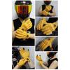 Breathable Motorcycle Gloves Genuine Leather Perforated Guantes Touch Screen Moto Motorbike Cycling Racing Men Women Goatskin