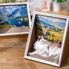 3D-когтеточка для кошек с художественным дизайном для релаксации кошек