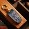 Genuine Leather Key Case for Hyundai STARIA SONATA Car Keys Premium Protection Cover with Clip