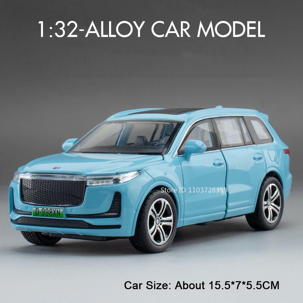 1:32 LEADING IDEAL L9 ONE Miniature Toys Alloy Diecast Models Cars Sound Light Pull Back Doors Opened Vehices Collect Decoration