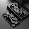 Матовый Чехол для Телефона для iPhone X 16 Pro Max 15 Plus 13 Mini XR 14 12 11 Аниме Наруто Крутой