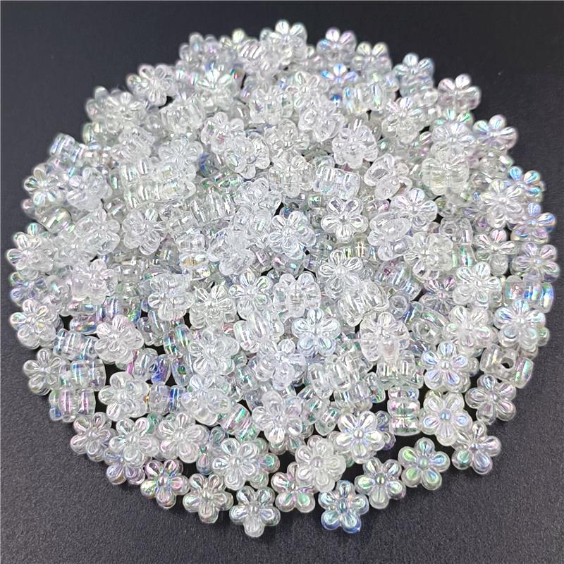 Модные ювелирные материалы 80 шт./лот DIY аксессуары ручной работы 7 мм акриловый браслет ожерелье свободные бусины-разделители, смешанные для изготовления ювелирных изделий, подарков