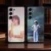 Чехол для телефонаsinger C-Conan Gray Wishbone для Samsung Galaxy A20, 21s, 22, 31, 32, 52, 53, 72, 73, 80, 91 Мягкий черный корпус
