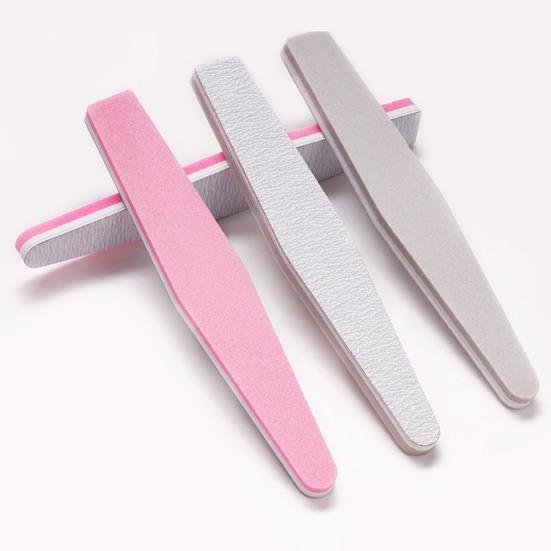2 Pcs Nail Polishers Double-sided Great Friction Reusable Beauty Caring Thick Manicure Shaping Nails Long Nail Files Polishing Tool Nail Salon Stuff