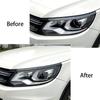 Для Volkswagen VW Tiguan MK1 2011 2012 2013 2014 Автомобильная передняя фара Лампа для бровей Накладка на веко Внешняя модификация