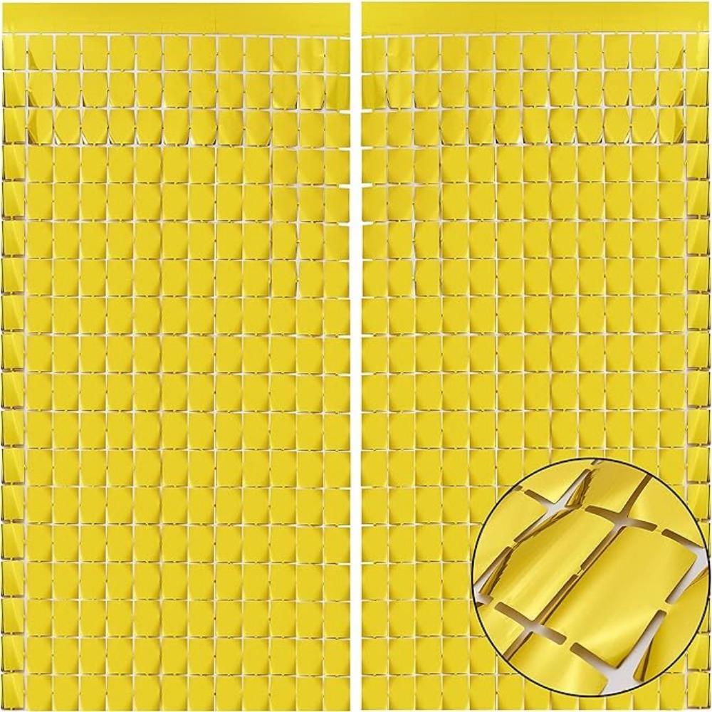 100x200 см фон-лента мерцающий настенный фон, квадратный фон занавес 2 шт для украшения вечеринки