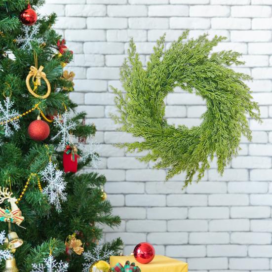 35/40/45/50/55СМ Искусственный Самшитовый Венок Для Дома Улицы Входной Двери Настенный