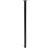 Furniture Leg - AMIG - Mod.401G - Black Steel - Height 800 Mm - Max Load 150 Kg