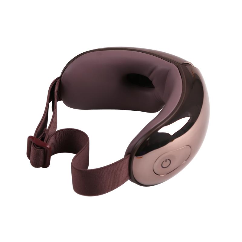 Multifunctional Eye Care Instrument Cold and Hot Eye Mask Smart Air Pressure Vibrating Eye Massager with Heating & Music Relieve Fatigue Promote Sleep
