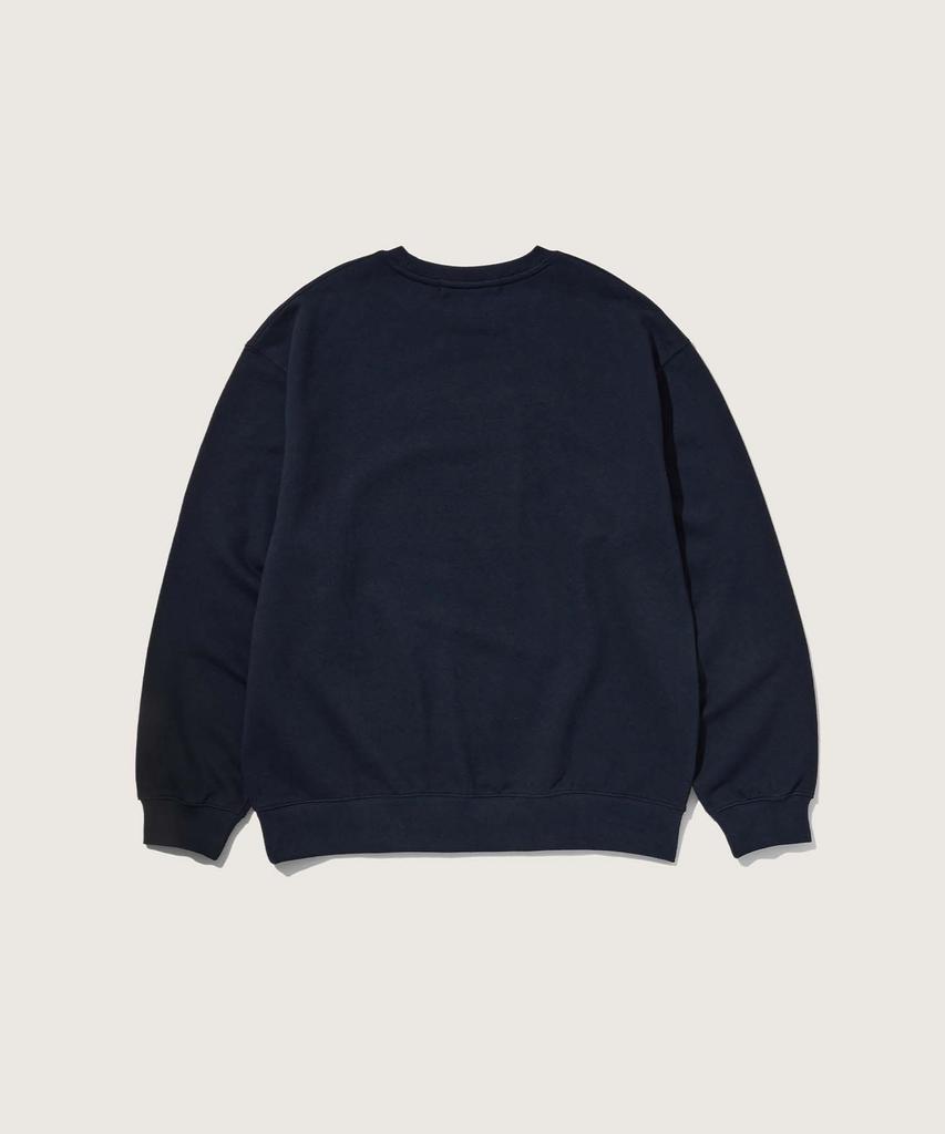 Графическая толстовка PLAC Jeans Темно-синяя