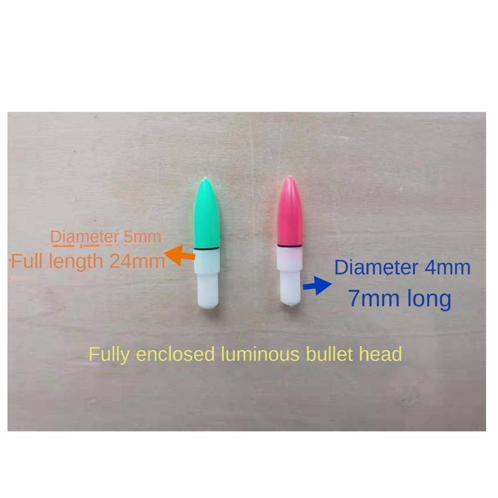 1/4PCS Waterproof Fishing Luminous Stick Night Fishing LED Night Tackle Fishing