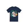 Mens Mickey Mouse Wreath Christmas T-Shirt