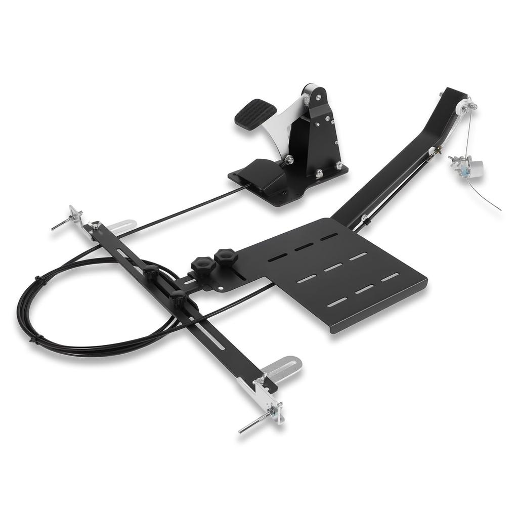 Sarasara Auxiliary Brake Pedal for Passenger Ideal for Beginners and Paper Practice Safety Operates Brake from the Passenger Seat Seat Brake Pedal