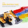2.4G Alloy 8 Channel Wireless Remote Control Excavator 1:24 Remote Control Toy Remote Control Truck