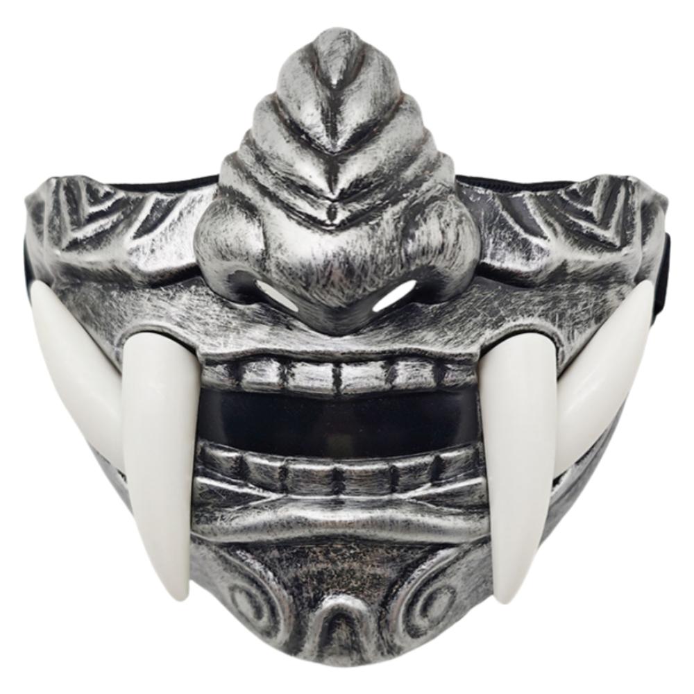 Lightweight Halloween Cosplay Masks Realistic Fang Mask  Clothing Accessories