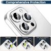 3PCS Glitter Diamond Rhinestone Camera Lens Protector for iPhone 17 17 Pro Max 16 16Pro 15 14 Plus 13 12 Mini 11 Air 17Pro