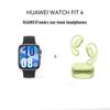 Huawei WATCH FIT 4 Rhythm Черный и Наушники-крючки для ушей FreeArc Зеленый Комплект