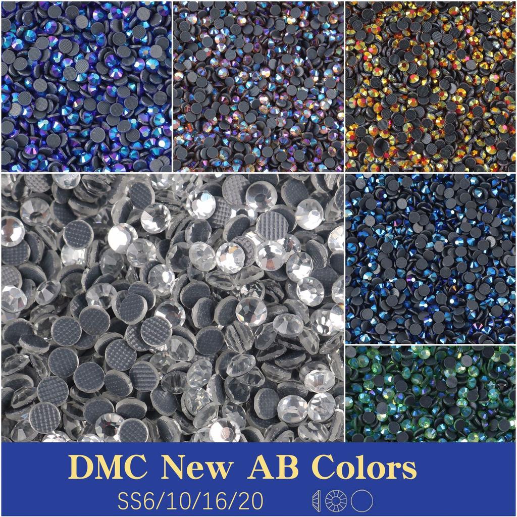 Ближний Восток Бриллиант Dmc Горячий Бриллиант Плоское Дно Стекло Подошва Аксессуары для Одежды Сделай Сам Сумка Обувь и Головные Уборы Дрель для Ногтей Ювелирная Наклейка Дрель