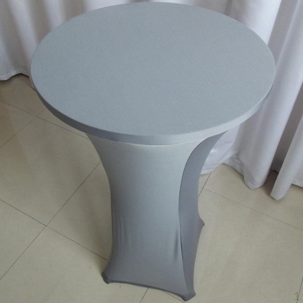 Эластичная облегающая скатерть для коктейльного стола 24'' * 43'' из спандекса