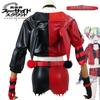 Halloween Suicide Squad Cosplay Costume, Harley Quinn Full Set Anime Role Play Outfit for Adults