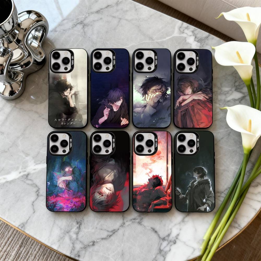 Чехол для телефона T-Towa-A S-Slow D-Damage-E для iPhone 17, 16, 15, 14, 13, 12, 11 Plus, Pro Max Черный Конфетный серебристый чехол для телефона