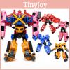 Miniforce X Lucybot Colorful 4 In 1 Transformer Car Robot Toy For Kids