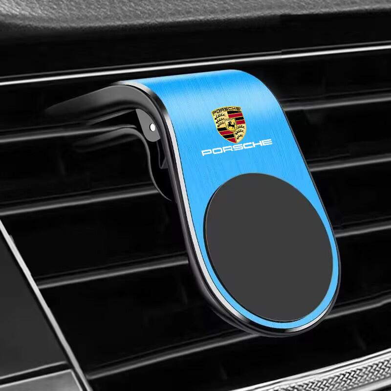 Металлический Магнитный Держатель для Телефона GPS Держатель Зажим для Вентиляционной Решетки Для Porsche Cayenne Macan Panamera 918 911 Аксессуары для Интерьера