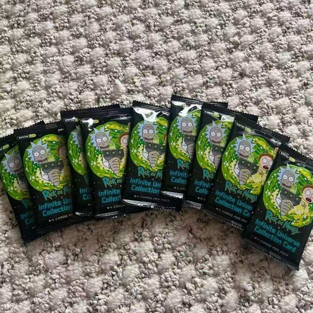 Genuine Rick And Morty Cards Infinite Universe Version Rare Cards To Collect Flash Tcg Gift For Fans