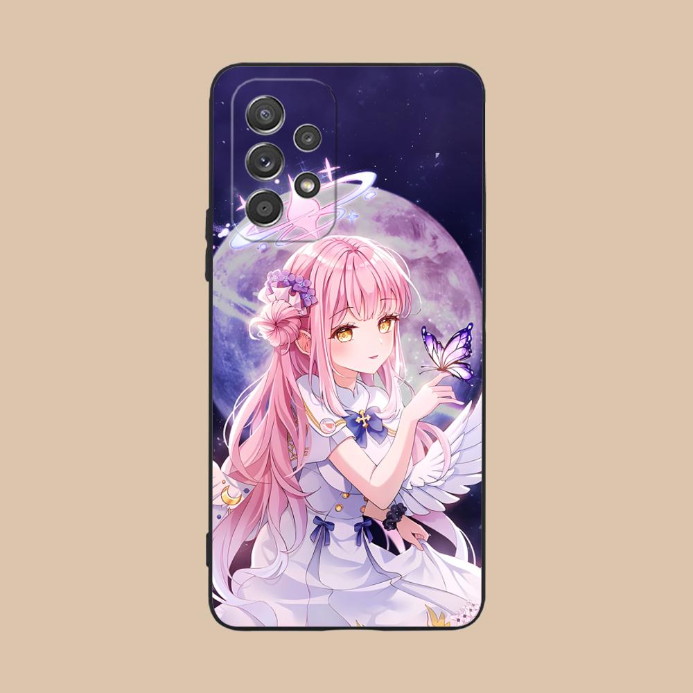 Чехол для телефона Blue Archive Мисоно Мика для Samsung Galaxy A56 55 54 53 52 51 36 35 34 23 16 15 5G Цветная обложка Чехол Смартфон