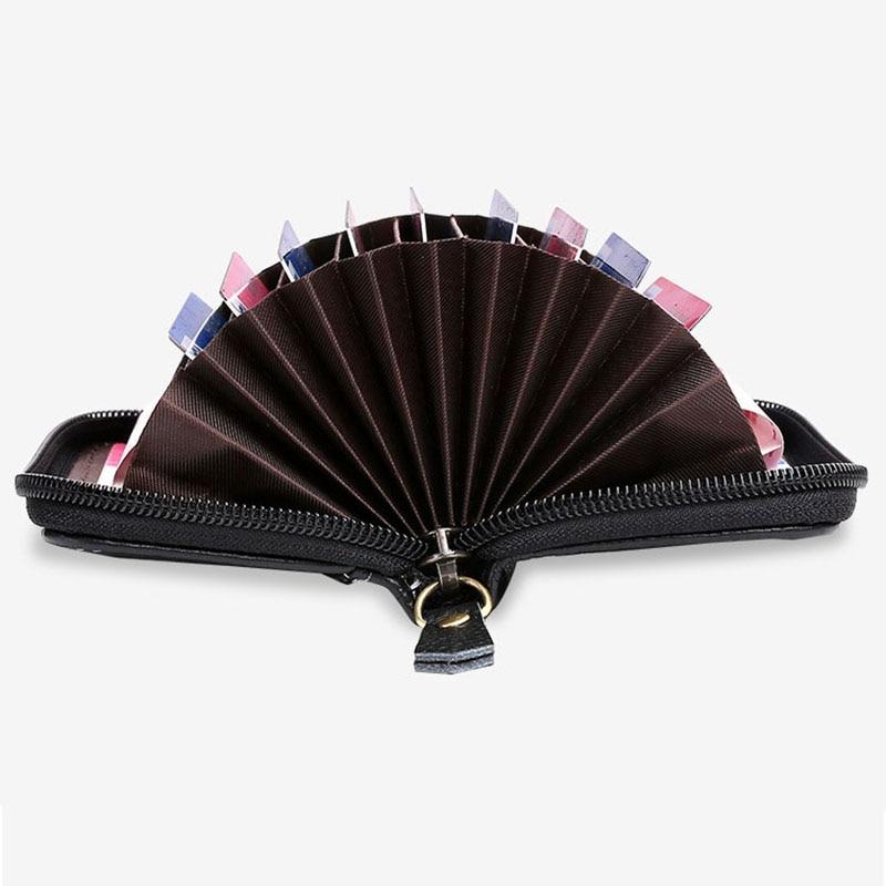 2021 модный мужской кошелек из натуральной кожи, визитница, женский чехол для кредитных карт, унисекс, повседневный мини-кошелек на молнии, портмоне для монет