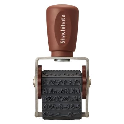 Shachihata Вращающийся декоративный штамп Птица NRD-13A7