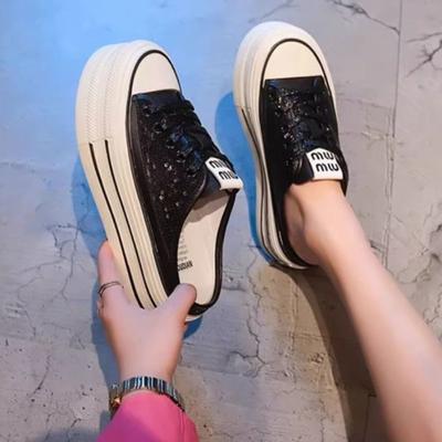 Женские тапочки, нескользящие шлепанцы, толстые сандалии, высокие туфли для женщин, платформа, обычная, 2024, роскошная летняя распродажа, натуральная кожа, уникальная