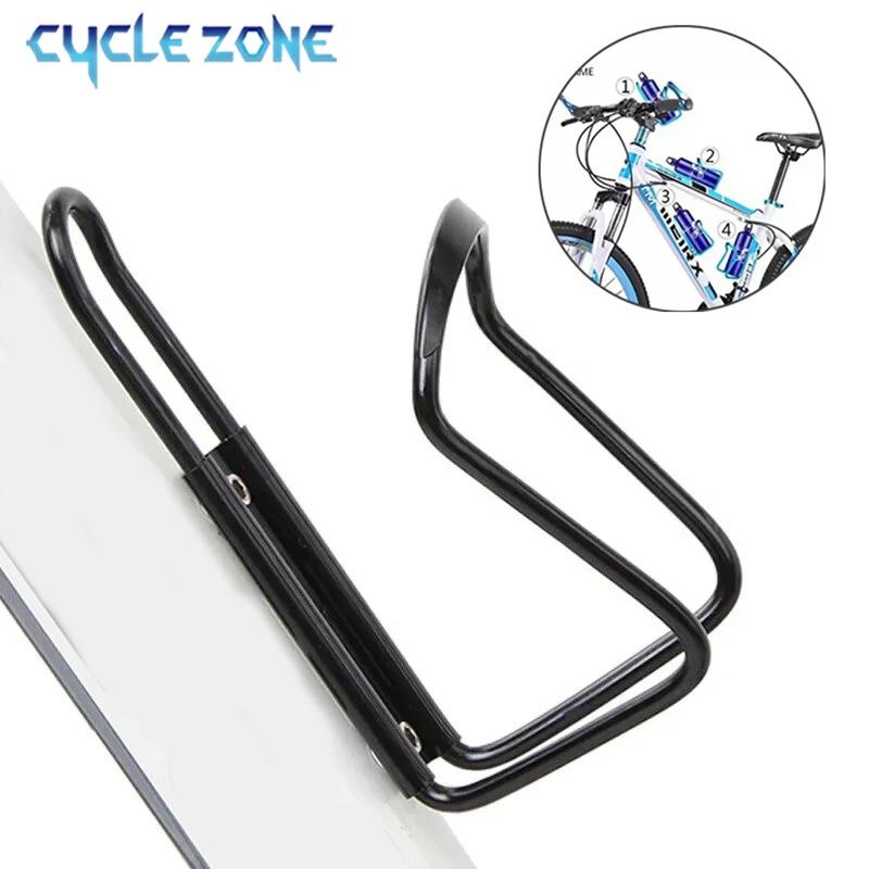 Держатель для велосипедной бутылки Алюминиевый сплав Велосипедная клетка для чайника Держатель для стакана с водой для горного велосипеда Кронштейн для бутылки с напитком Велосипедные аксессуары